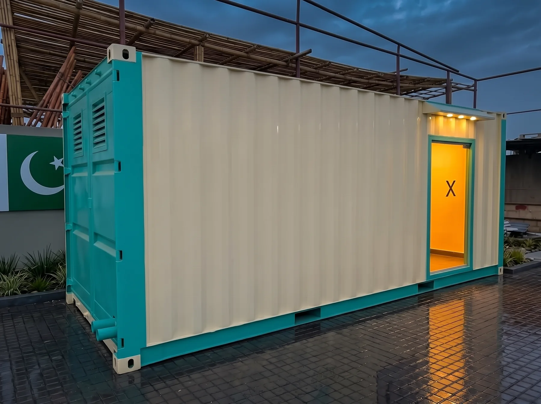 Pakistan Army, office unit in Pakistan, built by Al Ahad Containers