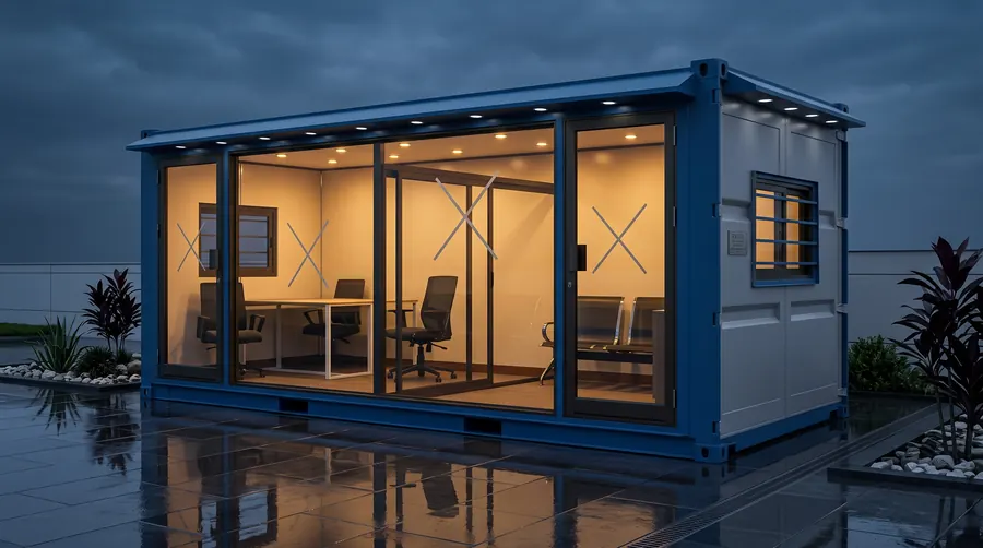 CarFirst, site office by Al Ahad Containers